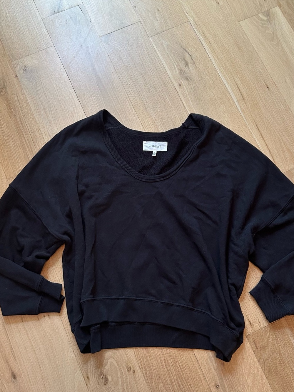 The GREAT Black Crewneck